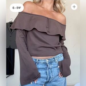Off shoulder top